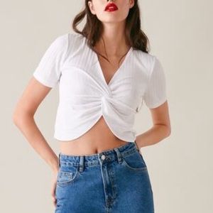 Zara Twist Front Top